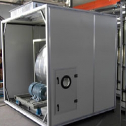AHU-F風冷直膨機組--風車馬達段